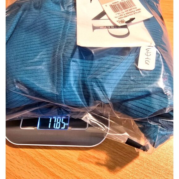 Nina Parker Midi Dress 2X Blue Cut Out Stretch Ribbed Ruched Short Sleeve Casual - Picture 7 of 16